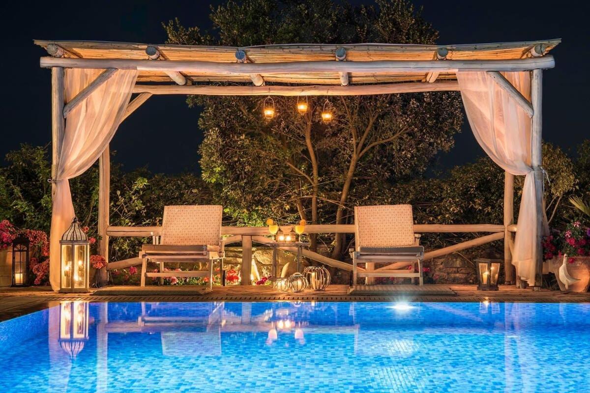 Chania Secluded Gem - Kallithea Private Pool Villa Pemonia Bagian luar foto